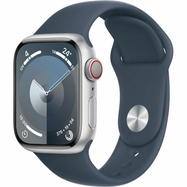 Smartwatch Apple Series 9 Blau Silberfarben 41 mm