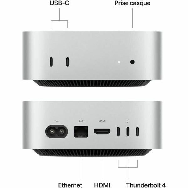 Mini-PC Apple Mac Mini M4 16 GB RAM 512 GB SSD