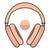 Kopfhörer mit Mikrofon Apple AirPods Max Orange