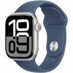 Smartwatch Apple Blau Silberfarben