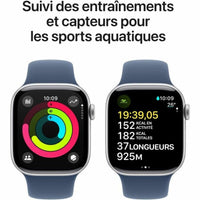 Smartwatch Apple Blau Silberfarben