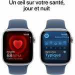 Smartwatch Apple Blau Silberfarben