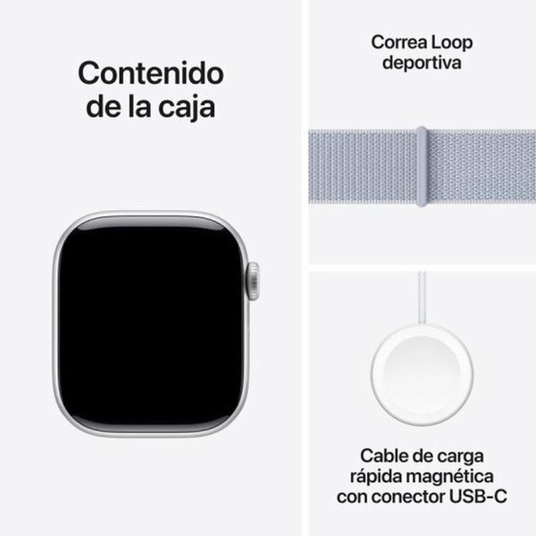 Smartwatch Apple Watch Series 10 Blau Silberfarben