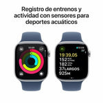 Smartwatch Apple Series 10 Blau Silberfarben 46 mm