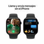 Herrenuhr Apple MWY43QL/A Schwarz