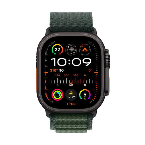 Herrenuhr Apple MX4Q3TY/A Schwarz grün