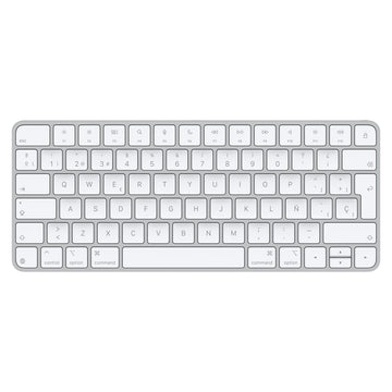 Drahtlose Tastatur Apple MXCL3Y/A Weiß Qwerty Spanisch