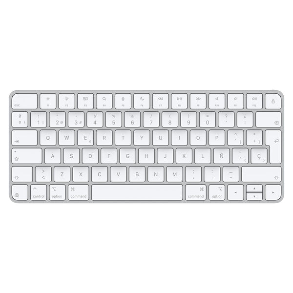 Drahtlose Tastatur Apple MXCL3Y/A Weiß Qwerty Spanisch