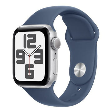 Smartwatch Apple Watch SE (GPS) 1,57" Blau Silberfarben 40 mm