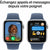 Smartwatch Apple Watch SE Blau Silberfarben 44 mm