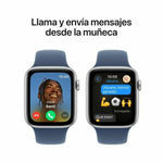 Smartwatch Apple Watch SE 1,78" Blau Silberfarben Ø 44 mm