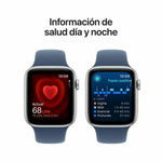Smartwatch Apple Watch SE 1,78" Blau Silberfarben Ø 44 mm