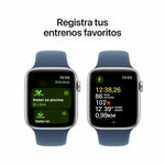Smartwatch Apple Watch SE 1,78" Blau Silberfarben Ø 44 mm