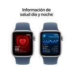 Herrenuhr Apple MXGF3QL/A Blau Silberfarben