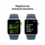 Herrenuhr Apple MXGF3QL/A Blau Silberfarben