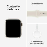 Herrenuhr Apple MXGJ3QL/A Beige