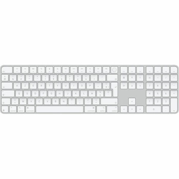 Tastatur Apple MXK73F/A Englisch Weiß AZERTY