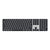 Tastatur Apple MXK83Y/A Qwerty Spanisch Schwarz