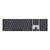 Tastatur Apple MXK83Y/A Qwerty Spanisch Schwarz