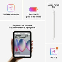 Tablet Apple MXN63TY/A 8,3" 8 GB RAM 128 GB Grau