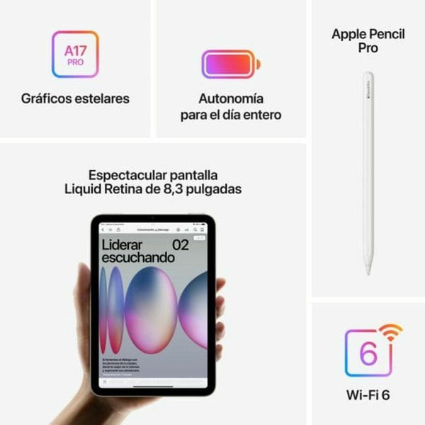 Tablet Apple MXN63TY/A 8,3" 8 GB RAM 128 GB Grau