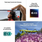 Smartphone Apple iPhone 16 6,1" Hexa Core 8 GB 256 GB grün