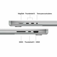 Laptop Apple MX2V3Y/A 16,2" M2 36 GB RAM 1 TB SSD Qwerty Spanisch