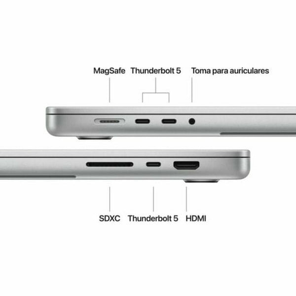 Laptop Apple MX2V3Y/A 16,2" M2 36 GB RAM 1 TB SSD Qwerty Spanisch