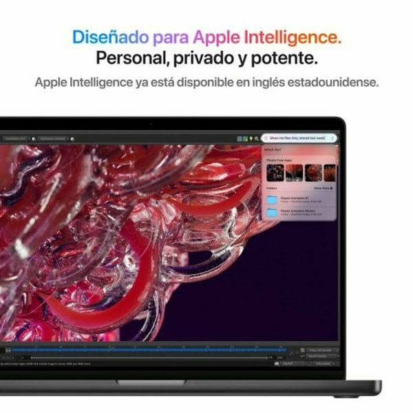 Laptop Apple MCX14Y/A 14,2" M2 M4 24 GB RAM 1 TB SSD Qwerty Spanisch