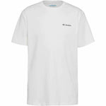 Herren Kurzarm-T-Shirt Columbia Csc Basic Logo™ Weiß