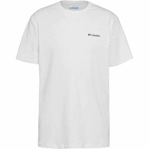 Herren Kurzarm-T-Shirt Columbia Csc Basic Logo™ Weiß
