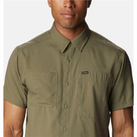 Herren Kurzarm-T-Shirt Columbia Silver Ridge™ Utility Olive