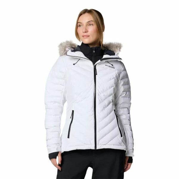 Sportjacke für Frauen Columbia Bird Mountain III Weiß