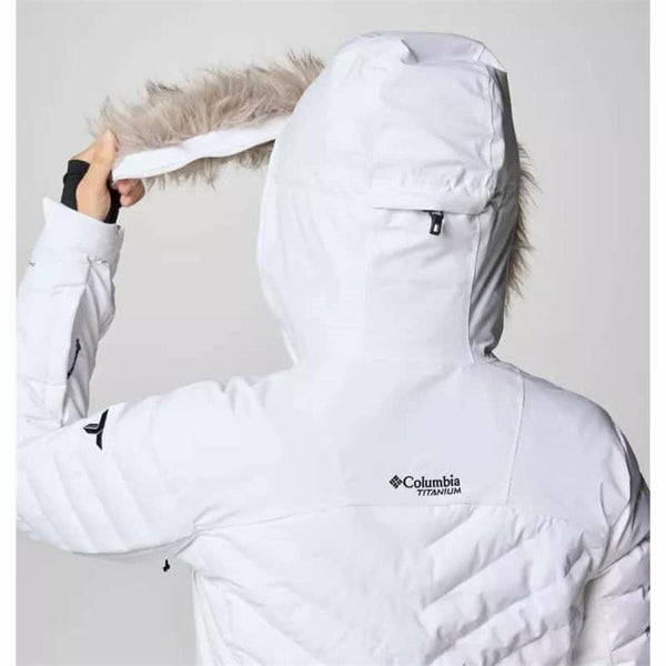 Sportjacke für Frauen Columbia Bird Mountain III Weiß
