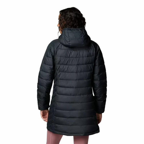 Sportjacke für Frauen Columbia Powder Lite II Mid Schwarz