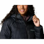 Sportjacke für Frauen Columbia Powder Lite II Mid Schwarz