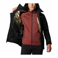 Sportjackefür Herren Columbia Winter District™ III Schwarz