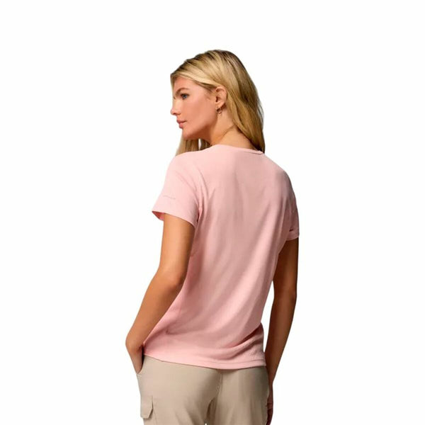 Kurzärmliges Sport T-Shirt Columbia Zero Rules™ Light Ss Rosa