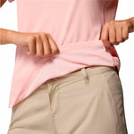 Kurzärmliges Sport T-Shirt Columbia Zero Rules™ Light Ss Rosa