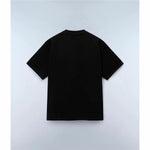 Herren Kurzarm-T-Shirt Napapijri S-Premium Ss Schwarz