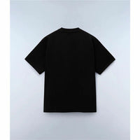 Herren Kurzarm-T-Shirt Napapijri S-Premium Ss Schwarz