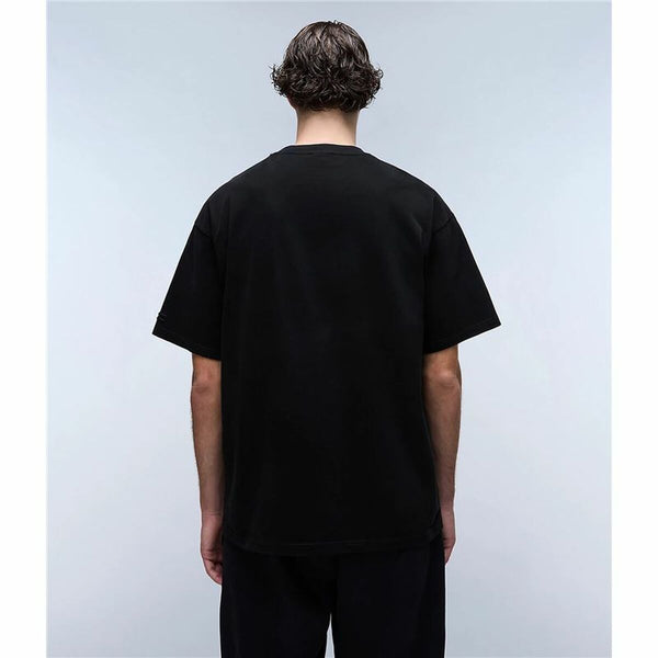 Herren Kurzarm-T-Shirt Napapijri S-Premium Ss Schwarz