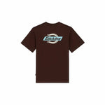 Herren Kurzarm-T-Shirt Dickies Ss Ruston Braun
