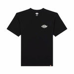 Herren Kurzarm-T-Shirt Dickies Wood Logo Schwarz