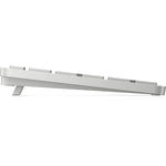 Tastatur HP 3Z729AA#ABE Qwerty Spanisch Silberfarben Schwarz Grau