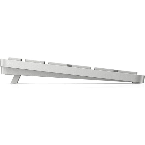 Tastatur HP 3Z729AA#ABE Qwerty Spanisch Silberfarben Schwarz Grau