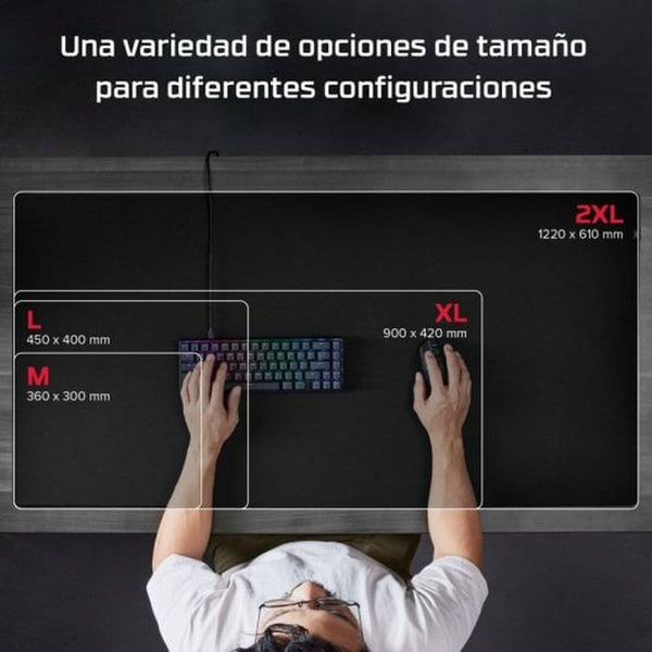 Mousepad HyperX 4Z7X5AA Schwarz