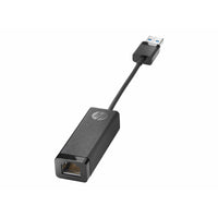 USB 2.0-zu-Red RJ45-Adapter HP 4Z7Z7AA Schwarz