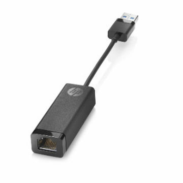 USB 2.0-zu-Red RJ45-Adapter HP 4Z7Z7AA Schwarz
