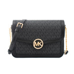 Umhängetasche Michael Kors Leida Schwarz 23 x 16 x 7 cm